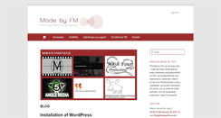 Desktop Screenshot of madebyfm.dk